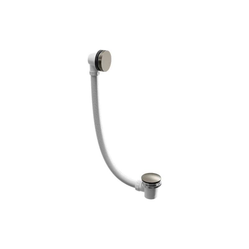 Crosswater Belgravia Bath Waste Brushed Nickel product image - Image 1
