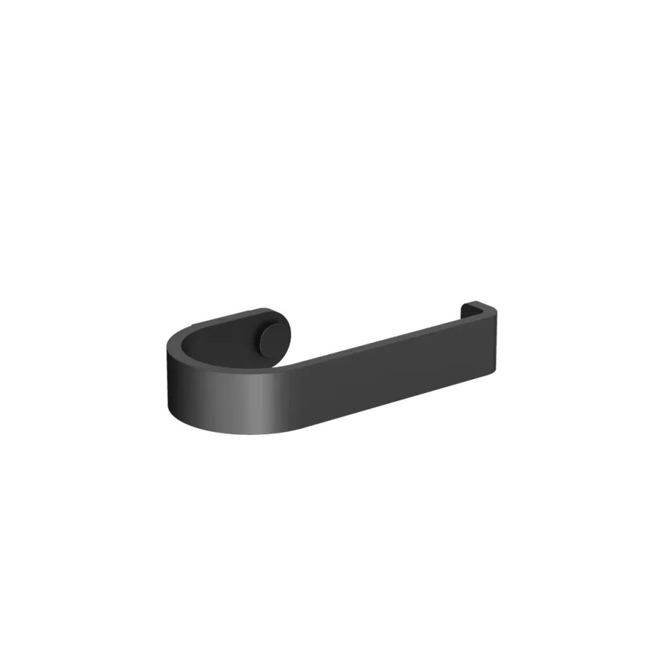 Crosswater Velo Toilet Roll Holder Matt Black product image - Image 1