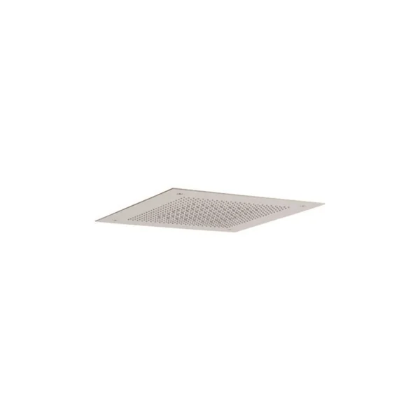 Crosswater Tranquil Recessed Shower Head Dual Flow 380mm Brushed Nickel