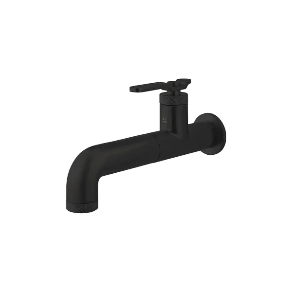 Crosswater Union Single Hole Wall Mounted Set Matt Black