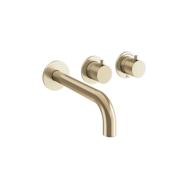 Crosswater Module Mpro 2 Control Trimset With Bath Spout Brushed Brass
