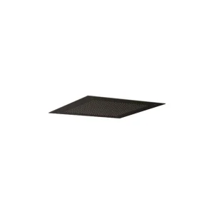 Crosswater Tranquil Recessed Shower Head 380mm Matt black