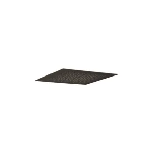 Crosswater Tranquil Recessed Shower Head Dual Flow 380mm Matt Black