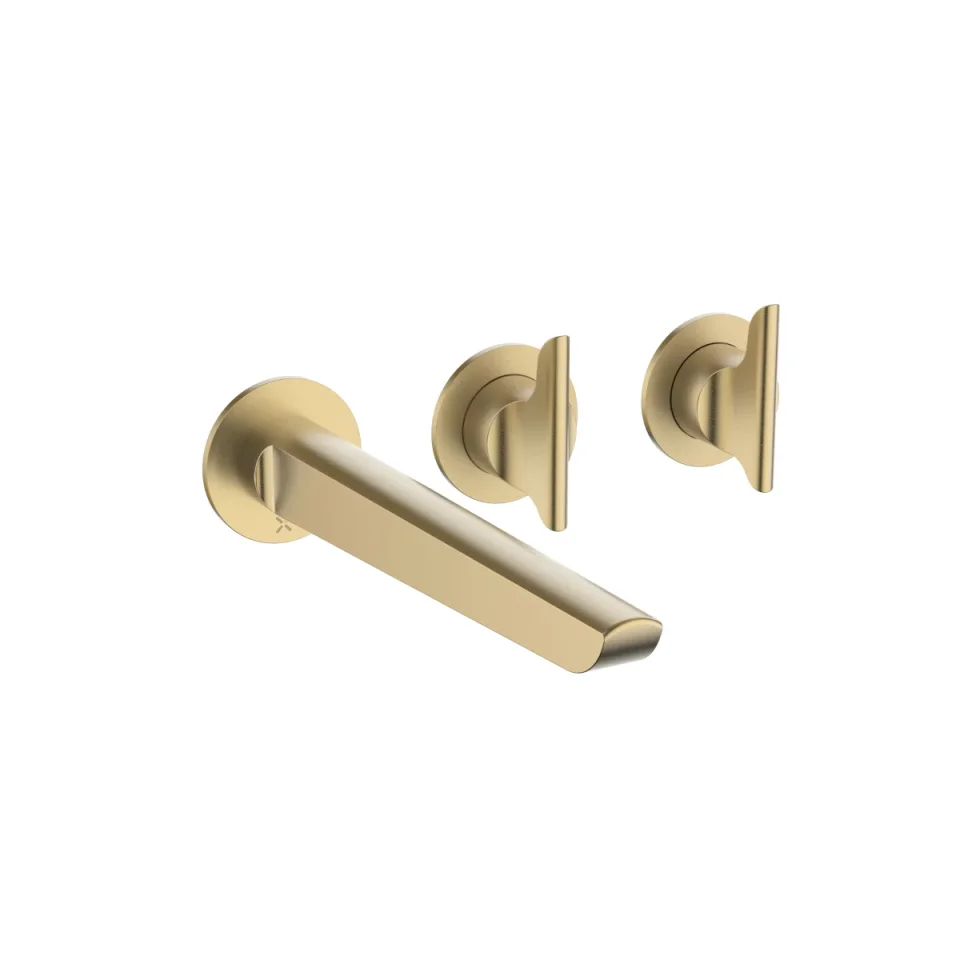 Crosswater Module Foile 2 Handle With Bath Spout Brushed Brass product image - Image 3