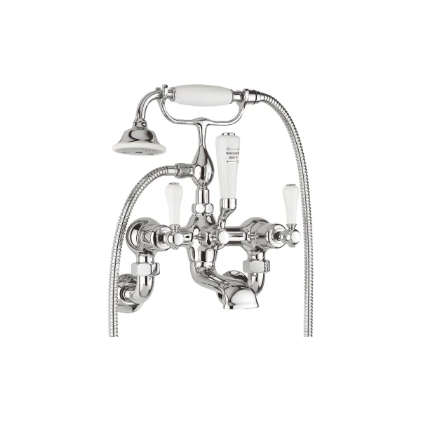 Crosswater Belgravia Wall Unions Chrome