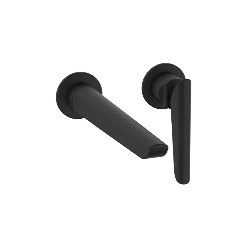 Crosswater Foile Basin 2 Hole Set Matt Black product image - Image 3