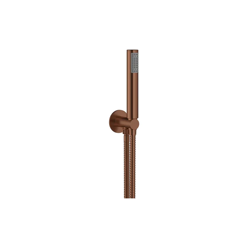 Crosswater MPRO Shower Kit & Wall Outlet Brushed Bronze product image - Image 1
