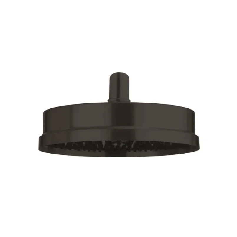 Crosswater MPRO Industrial Easy Clean Shower Head Carbon Black detail view - Image 2