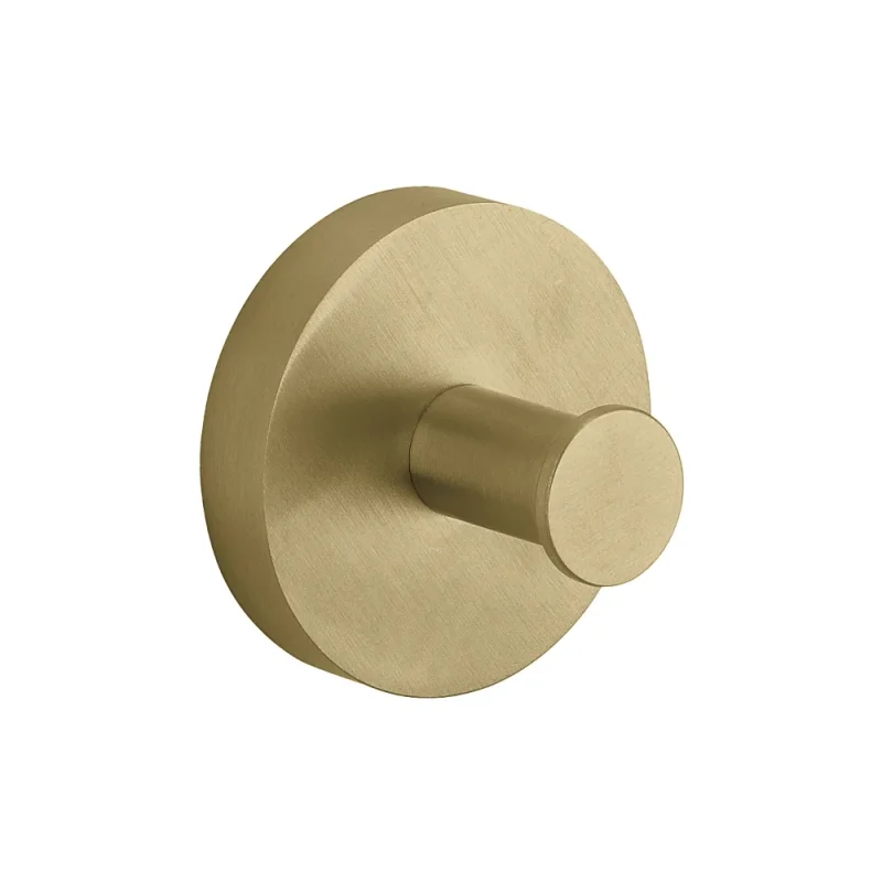 Crosswater 3ONE6 Robe Hook Stainless Brushed Brass Effect product image - Image 1