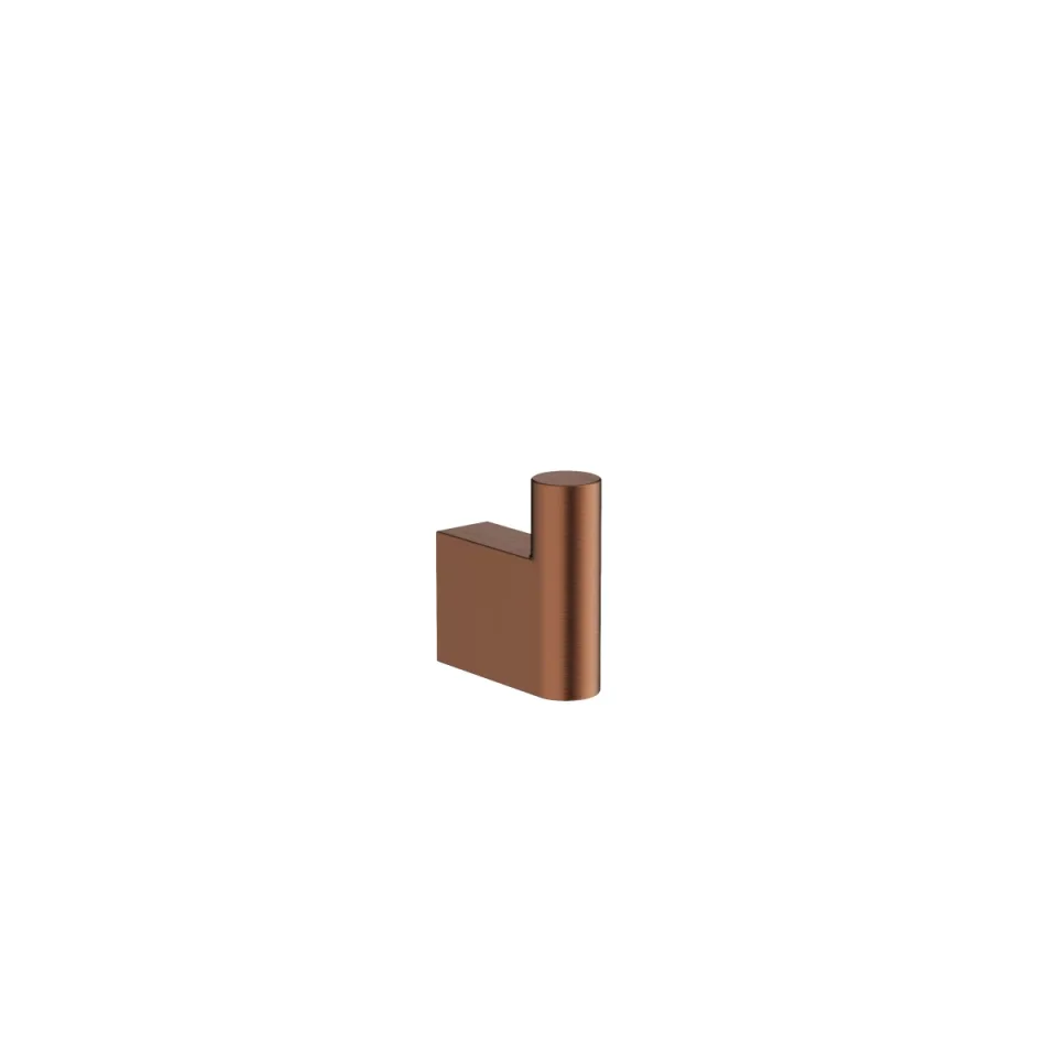 Crosswater Mpro Single Robe Hook Brushed Bronze product image - Image 1