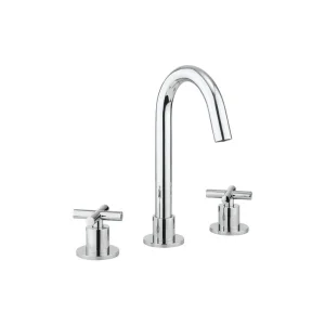 Crosswater MPRO Crosshead Basin Set Single Plate Chrome