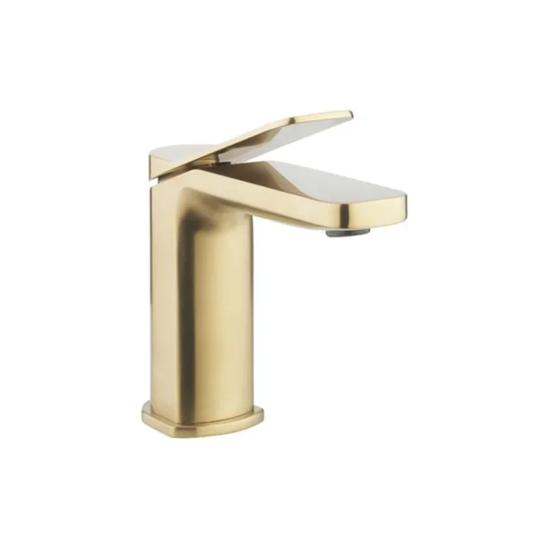 Crosswater Glide II Basin Monobloc Brushed Brass product image - Image 3