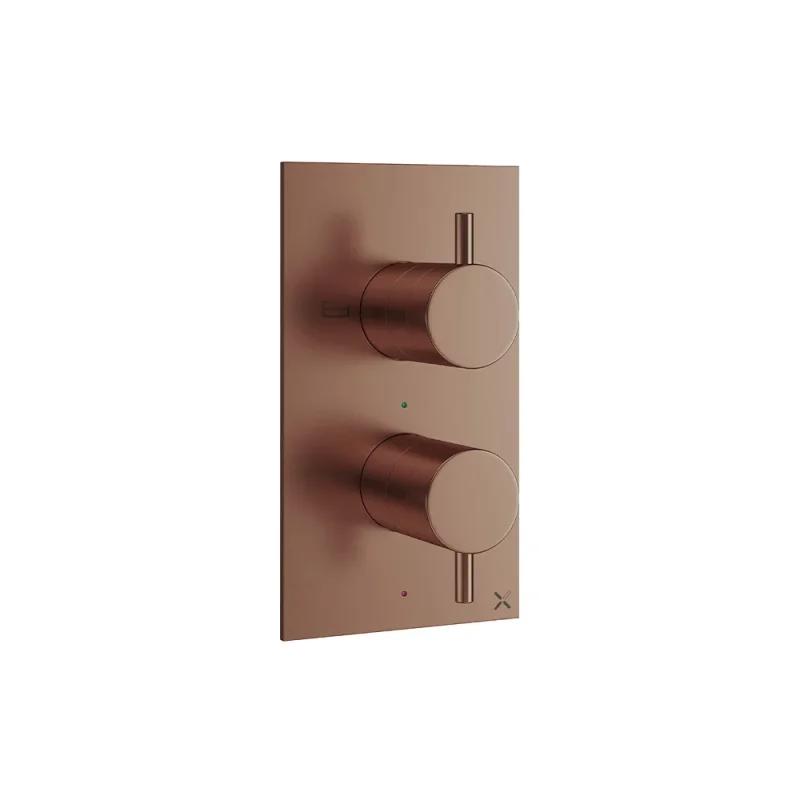Crosswater Mpro 2 Handle Bath Shower Etched Trimset Brushed Bronze product image - Image 3