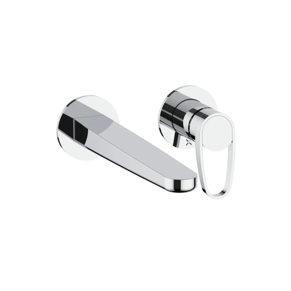 Crosswater Lazo 2 Hole Basin Set Chrome product image - Image 3