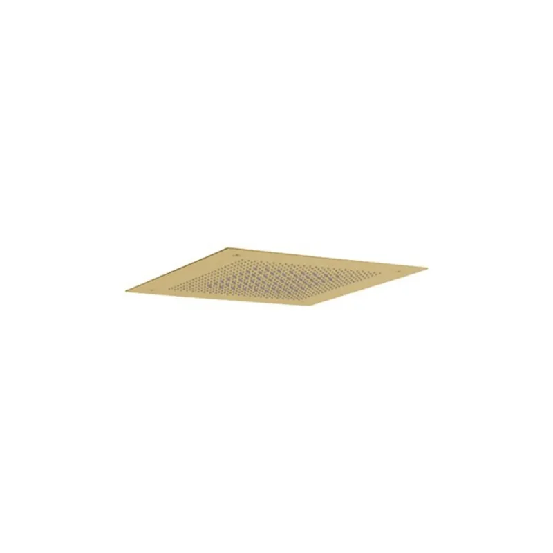 Crosswater Tranquil Recessed Shower Head Dual Flow 380mm Brushed Brass product image - Image 3
