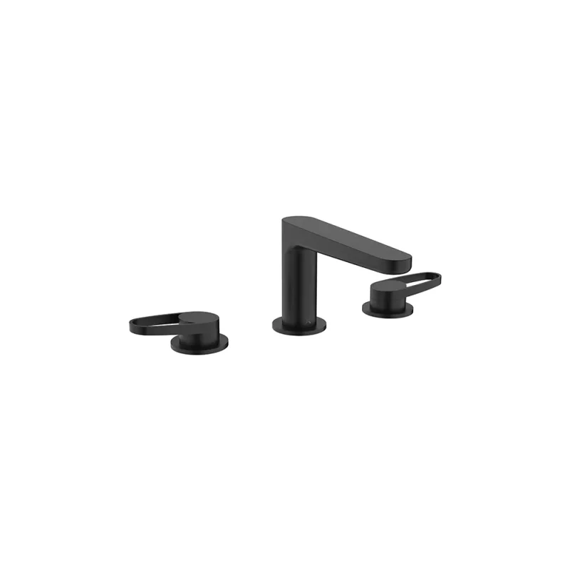 Crosswater Lazo Basin 3 Hole Set Matt Black product image - Image 3