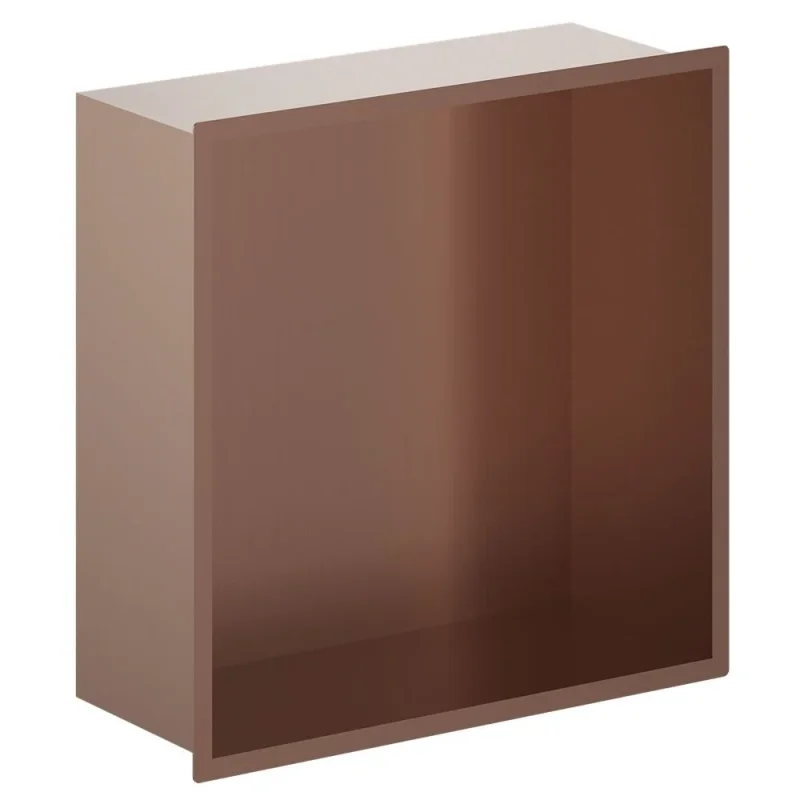 Crosswater Niches 305 X 305mm Brushed Bronze detail view - Image 2