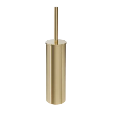 Crosswater Mpro Freestanding Toilet Brush Holder Brush Brass detail view - Image 2