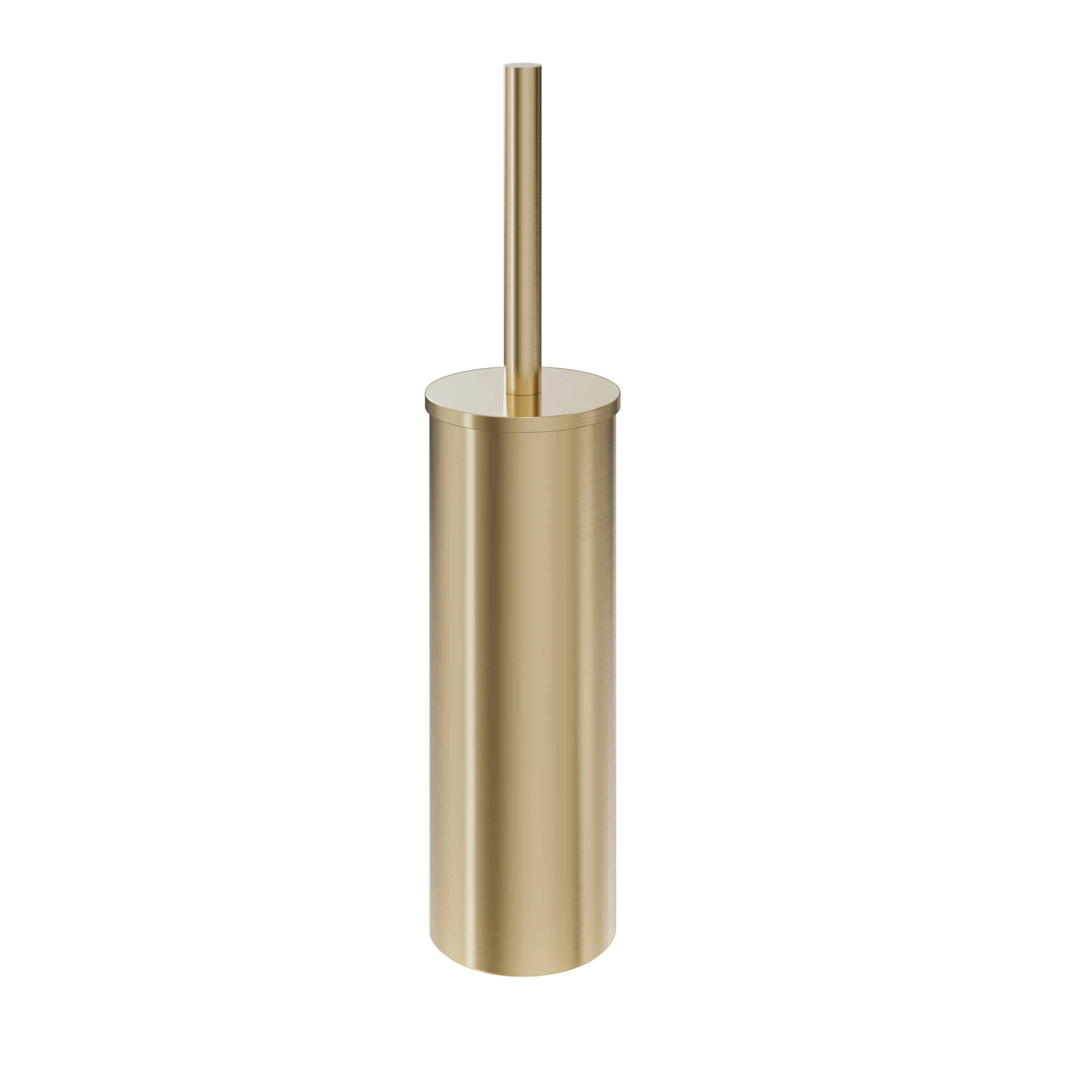 Crosswater Mpro Freestanding Toilet Brush Holder Brush Brass