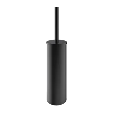 Crosswater Mpro Freestanding Toilet Brush Holder Matt Black detail view - Image 2