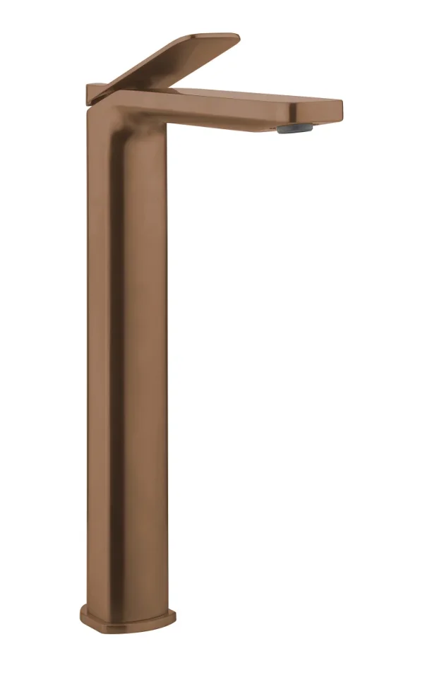 Crosswater Glide II Basin Tall Monobloc Brushed Bronze product image - Image 3