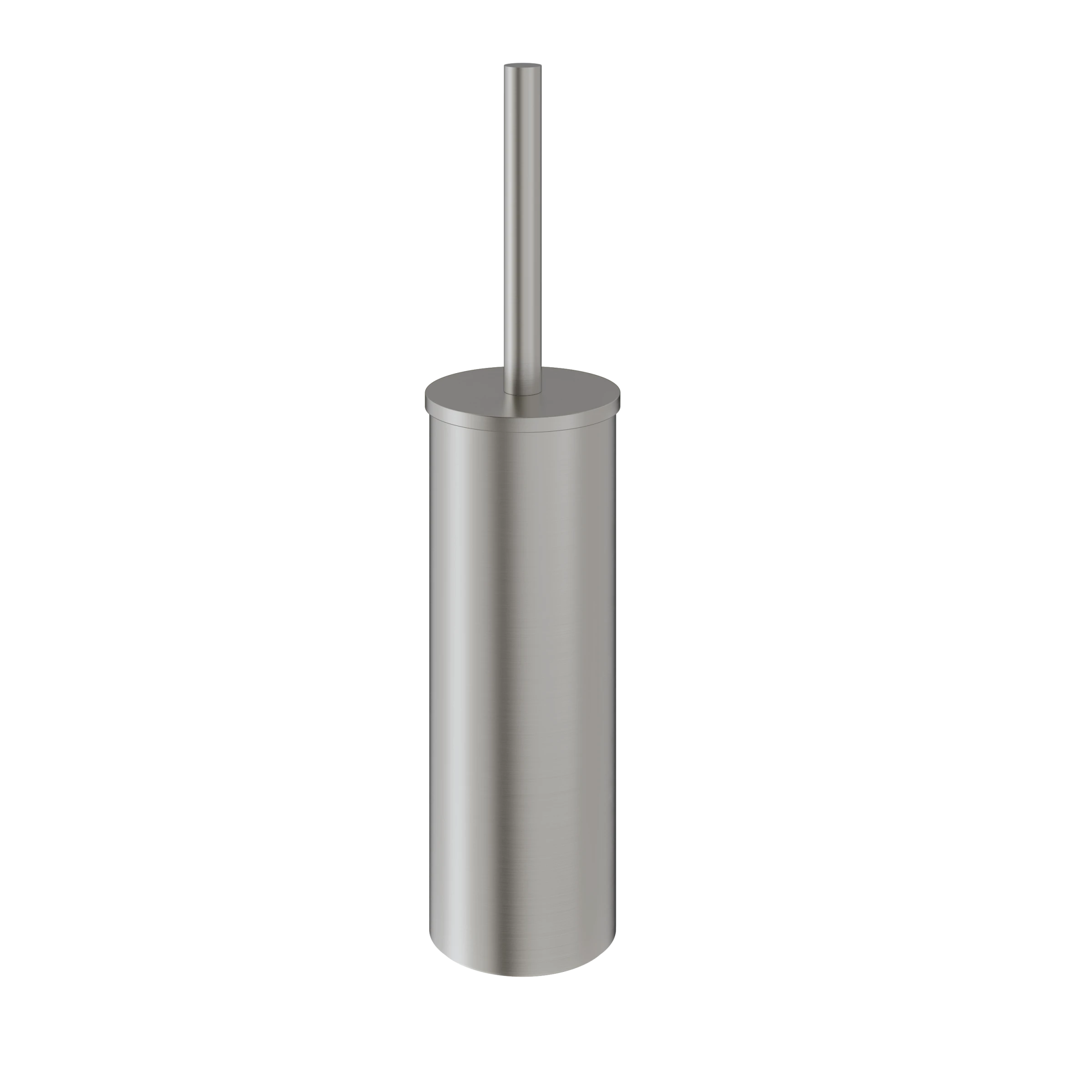 Crosswater Mpro Freestanding Toilet Brush Holder Stainless Steel Effect