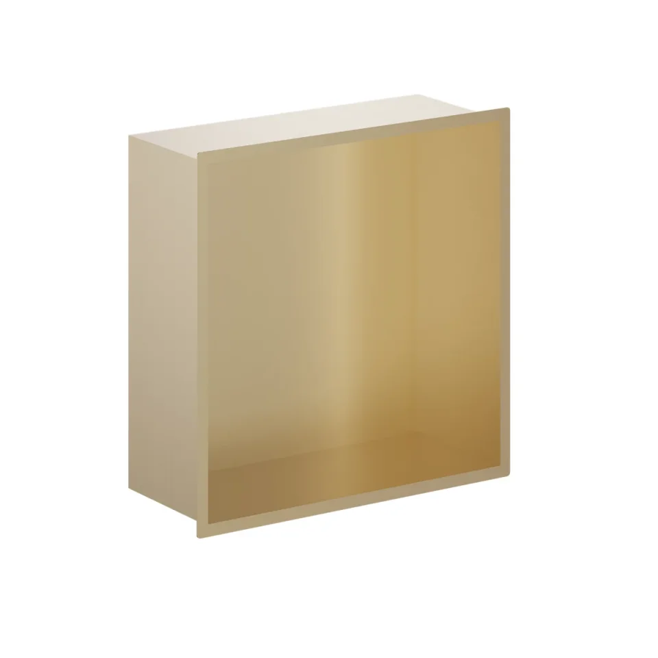 Crosswater Niches 305 X 305mm Brushed Brass product image - Image 3