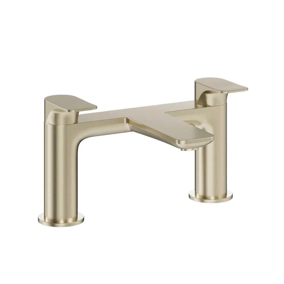 Crosswater Fuse Bath Filler Brushed Brass product image - Image 3