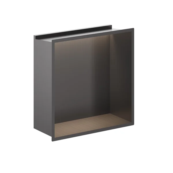 Crosswater Niches 305 X 305mm With Led Light Strip Slate