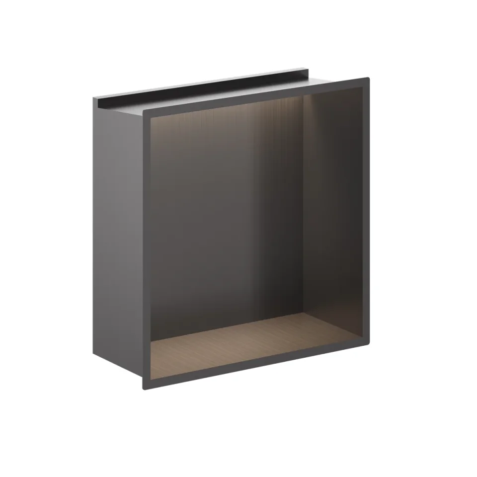 Crosswater Niches 305 X 305mm With Led Light Strip Slate product image - Image 3