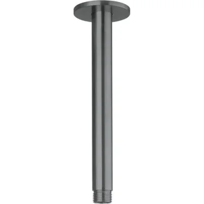 Crosswater 3ONE6 Ceiling Shower Arm 200mm Stainless Slate detail view - Image 2