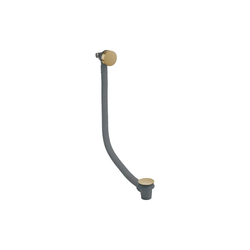 Crosswater 3ONE6 Bath Filler With Click Clack Waste Extended Stainless Brushed Brass Effect product image - Image 3