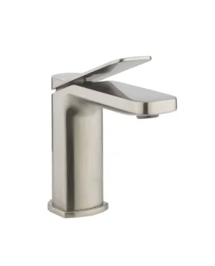 Crosswater Glide II Basin Monobloc Brushed Nickel detail view - Image 2