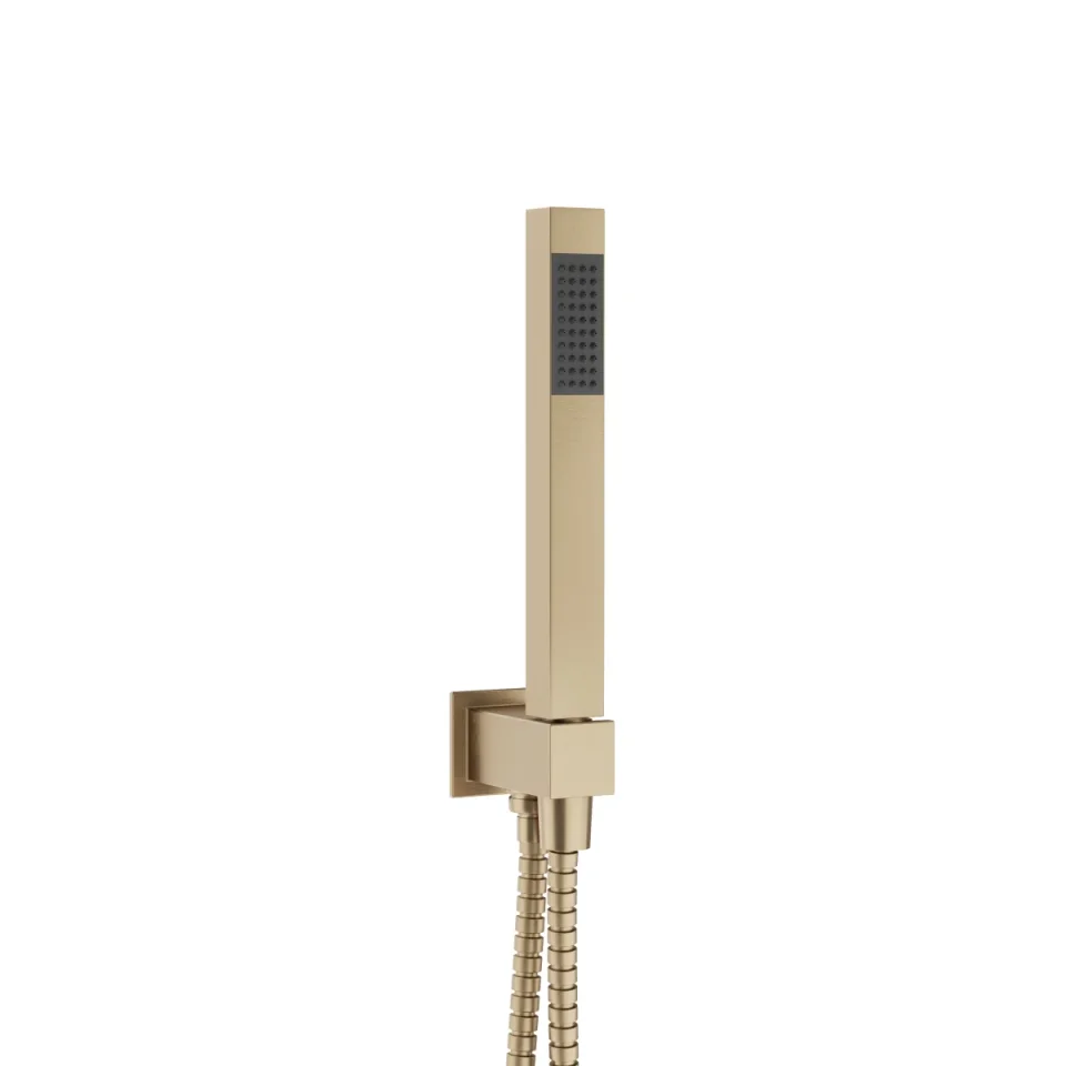 Crosswater Square Designer Shower Kit Brushed Brass product image - Image 3