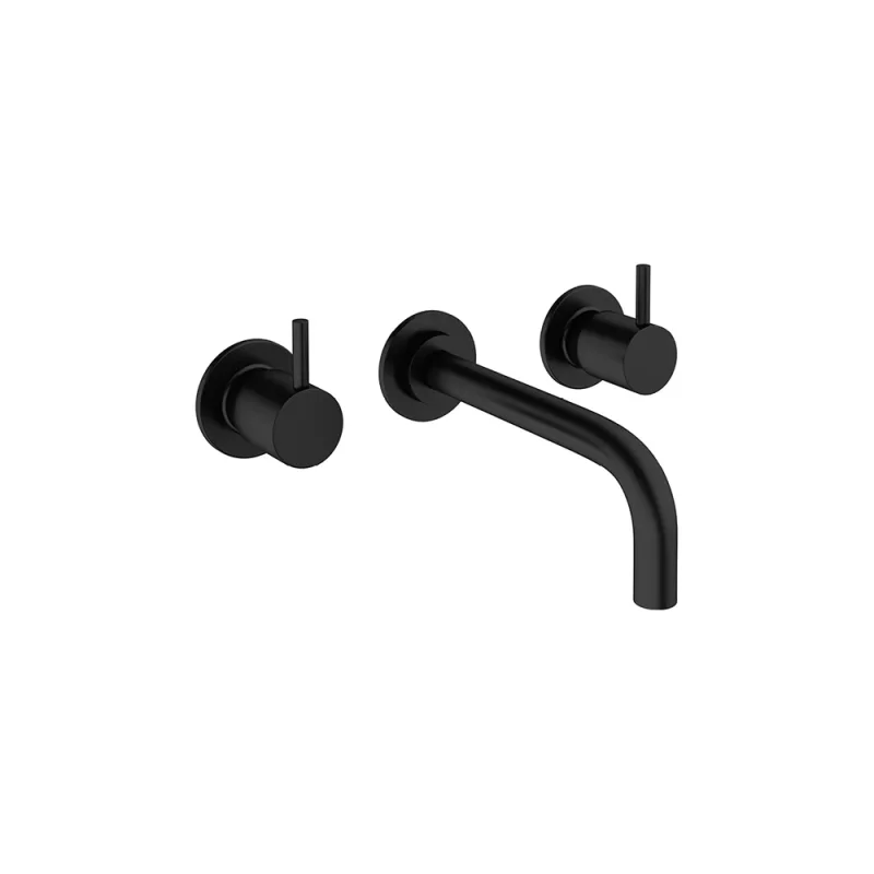 Crosswater MPRO Basin 3 Hole Trim Set Matt Black product image - Image 3