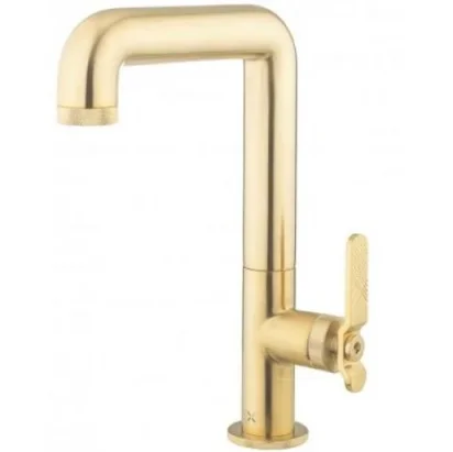 Crosswater Union Tall Mono Union Brass detail view - Image 3