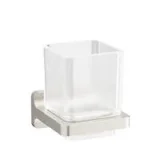 Crosswater Rotar Tumbler Holder Brushed Nickel detail view - Image 2