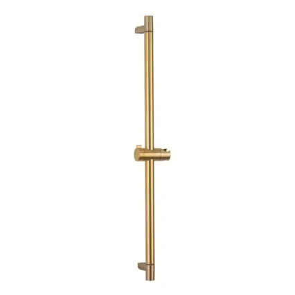 Crosswater MPRO Slide Rail 700mm Brushed Brass detail view - Image 2
