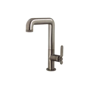 Crosswater Union Tall Mono Brushed Black Chrome