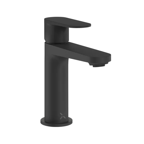 Crosswater Drift Basin Monobloc With Clicker Waste Matt Black