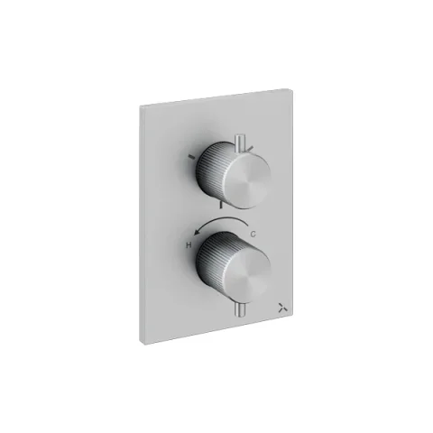 Crosswater Crossbox 3ONE6 3 Outlet Trim & Levers Stainless product image - Image 3