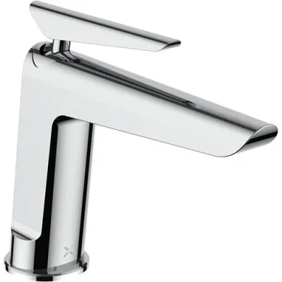 Crosswater Foile Basin Monobloc Chrome detail view - Image 2