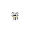 Crosswater Freestanding Bath Slotted Click Clack Chrome detail view - Image 2