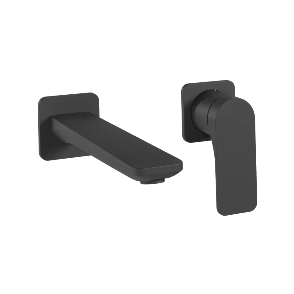 Crosswater Fuse 2 Hole Basin Set Matt Black product image - Image 3