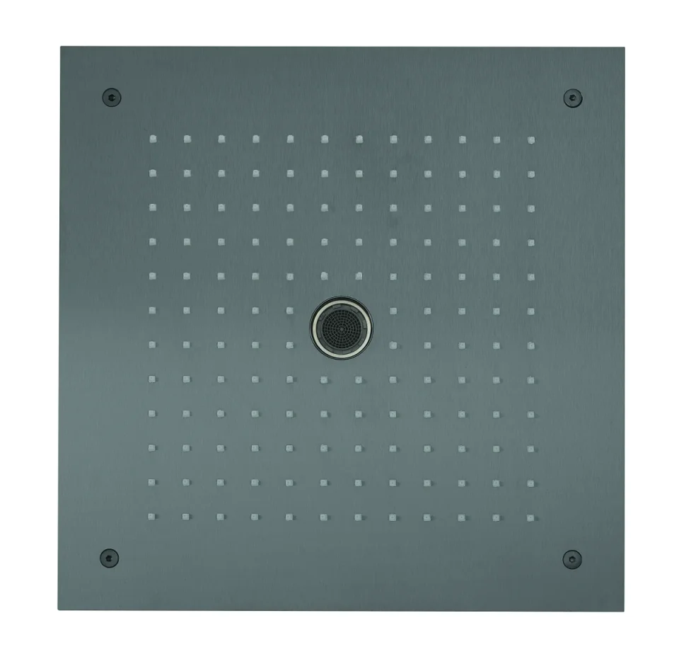 Crosswater MPRO Stream 380 x 380 Recessed Shower Head Slate product image - Image 3