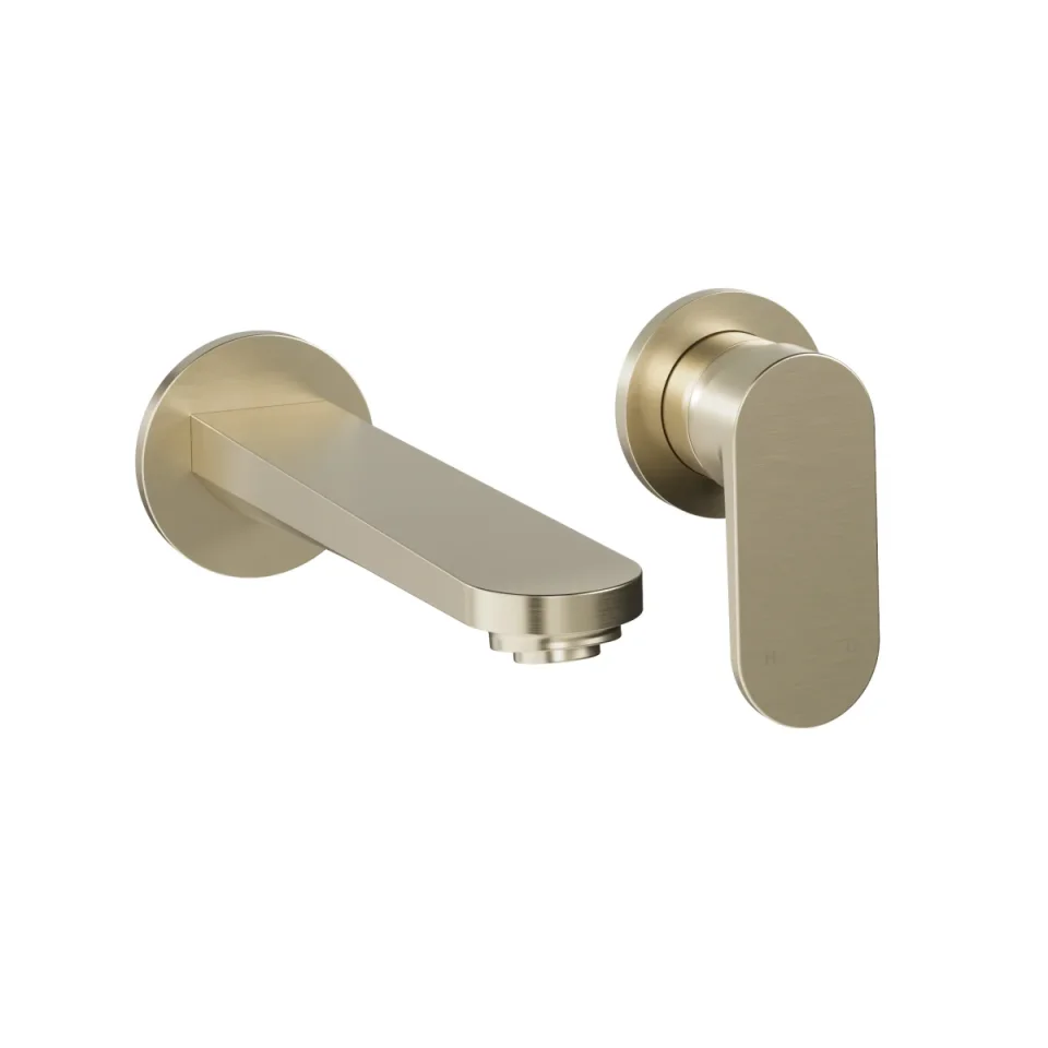 Crosswater Drift 2 Hole Basin Set Brushed Brass product image - Image 3