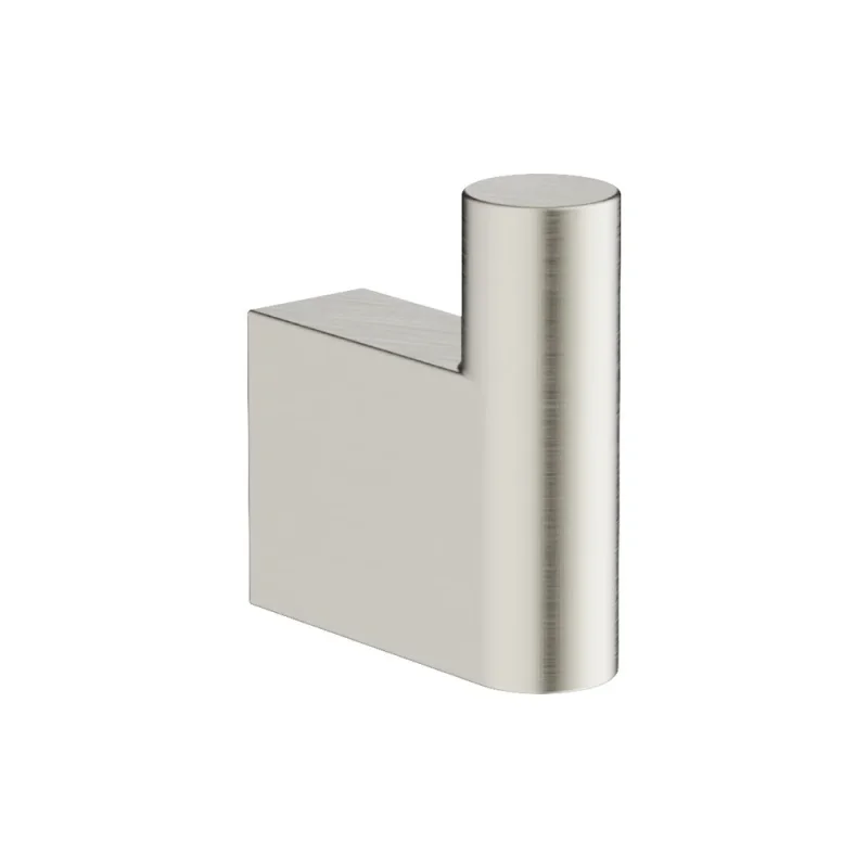 Crosswater MPRO Single Robe Hook Brushed Nickel product image - Image 1