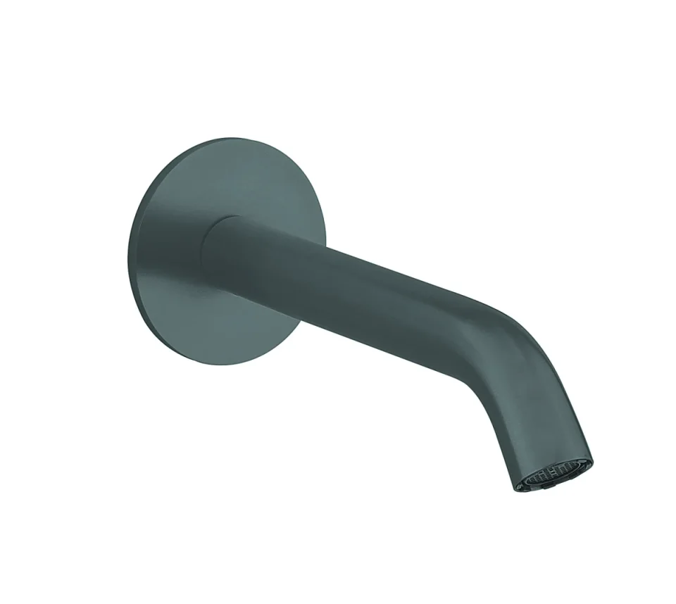 Crosswater 3ONE6 Bath Spout Wall Mounted Stainless Slate product image - Image 3