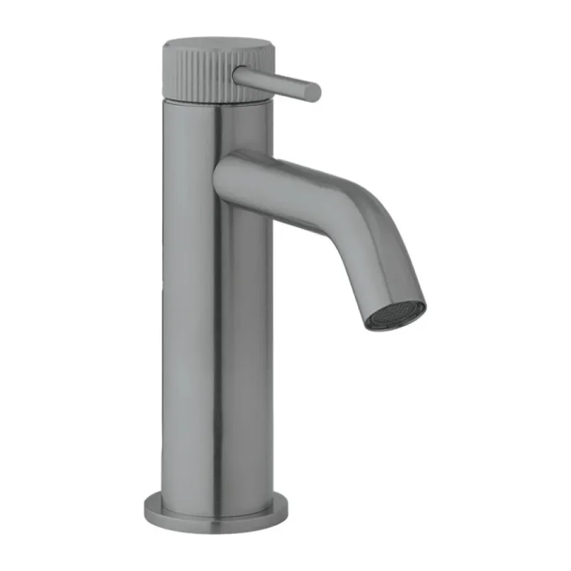 Crosswater 3ONE6 Basin Mono Stainless Slate detail view - Image 2