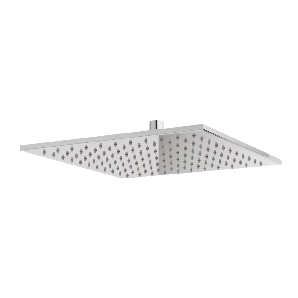Crosswater Zion Shower Head 300mm Chrome detail view - Image 2